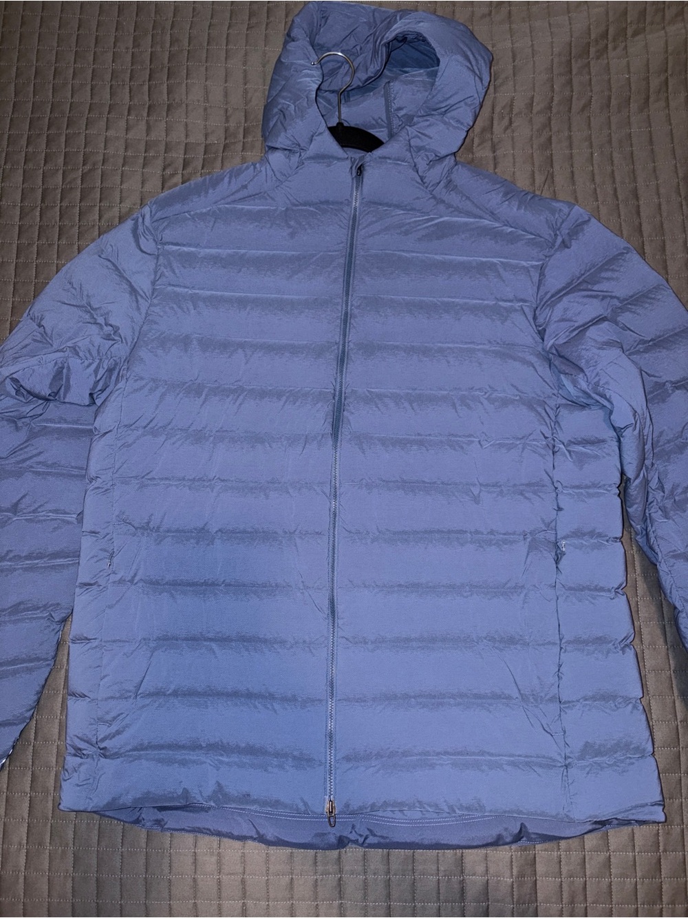NWOT: lululemon Men’s Extra Large (XL) Navigation Down Hoodie Jacket Coat - Blue